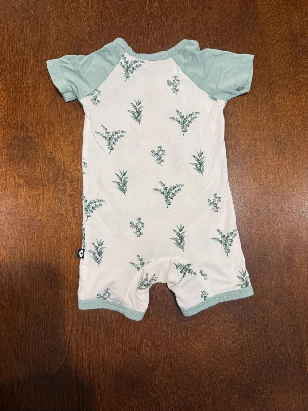 Kyte BABY Eucalyptus Shortall Romper